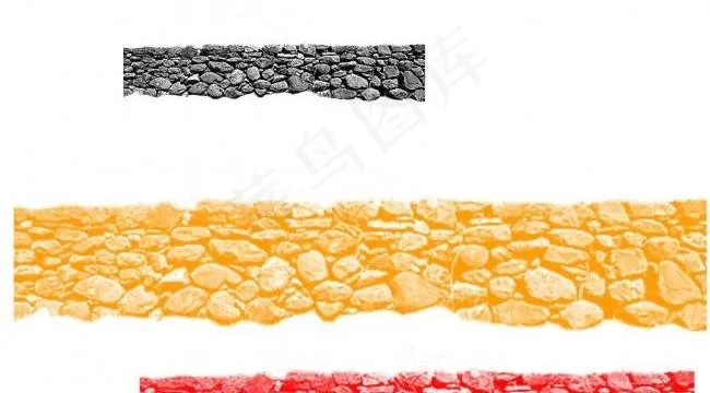 石头墙笔刷图片