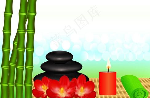 美容spa背景图片