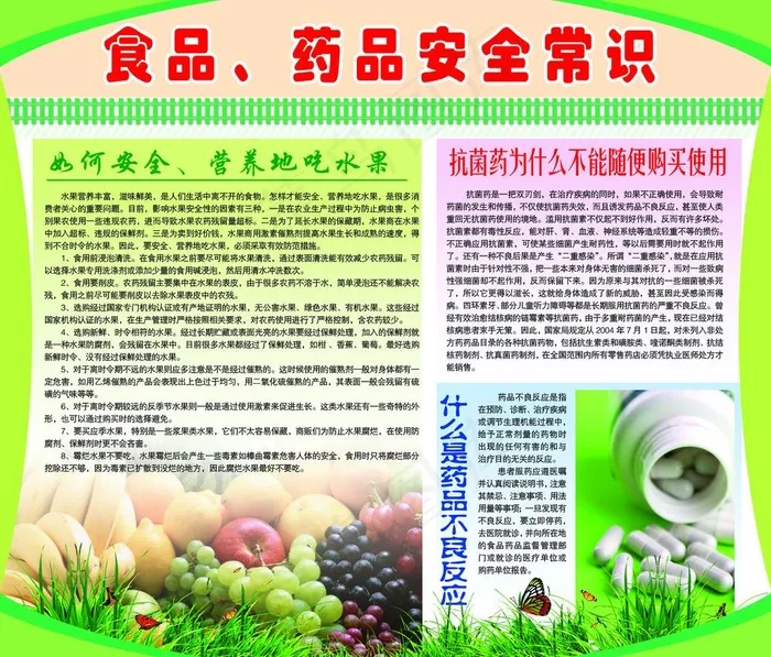 食品药品安全图片(3742X3402(DPI:72))psd模版下载