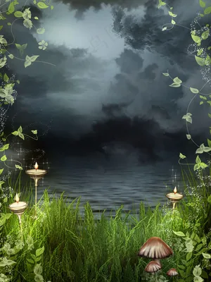 高清梦幻卡通风景
