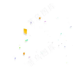 手绘几何漂浮元素