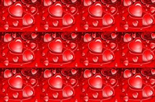 爱心图案底纹图片