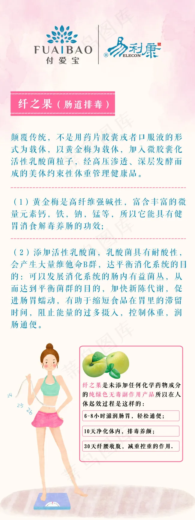 纤之果产品易拉宝展架设计(3543X9449(DPI:150))psd模版下载