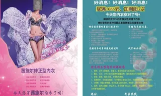女性内衣茜施尔dm单图片
