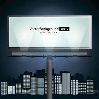 城市夜景与高炮