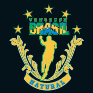 印花矢量图 人物剪影 几何 形状 ...