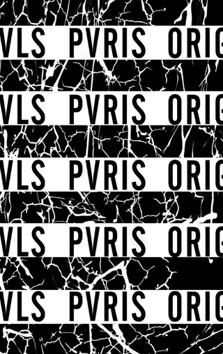 矢量图 黑白 字母 裂纹