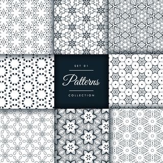 服饰印花花纹底纹