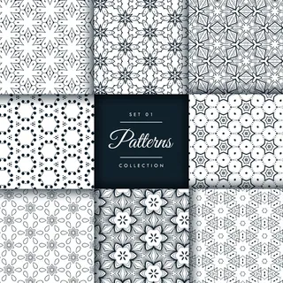 服饰印花花纹底纹