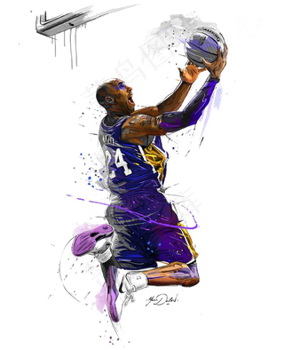 运动会水彩篮球运动员PNG免扣素材