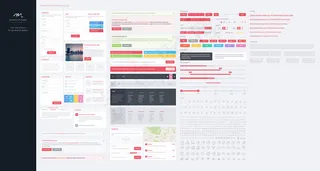 一套国外优秀的扁平化APP GUI...