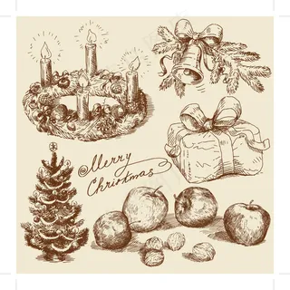 在日常生活必需品的矢量发线 在日常生活必需品的矢量发线