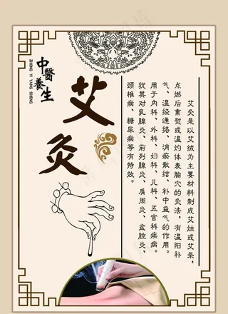 艾灸图片