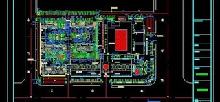 居住区景观图纸