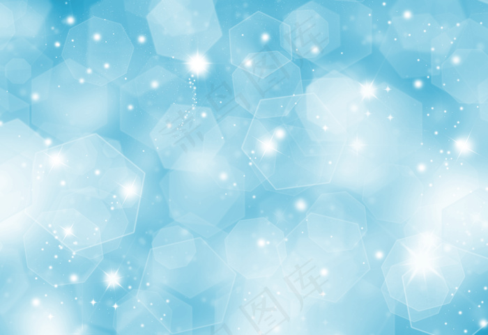 梦幻蓝色背景