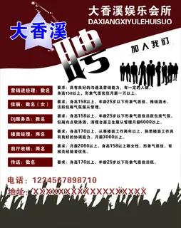 娱乐会所招聘