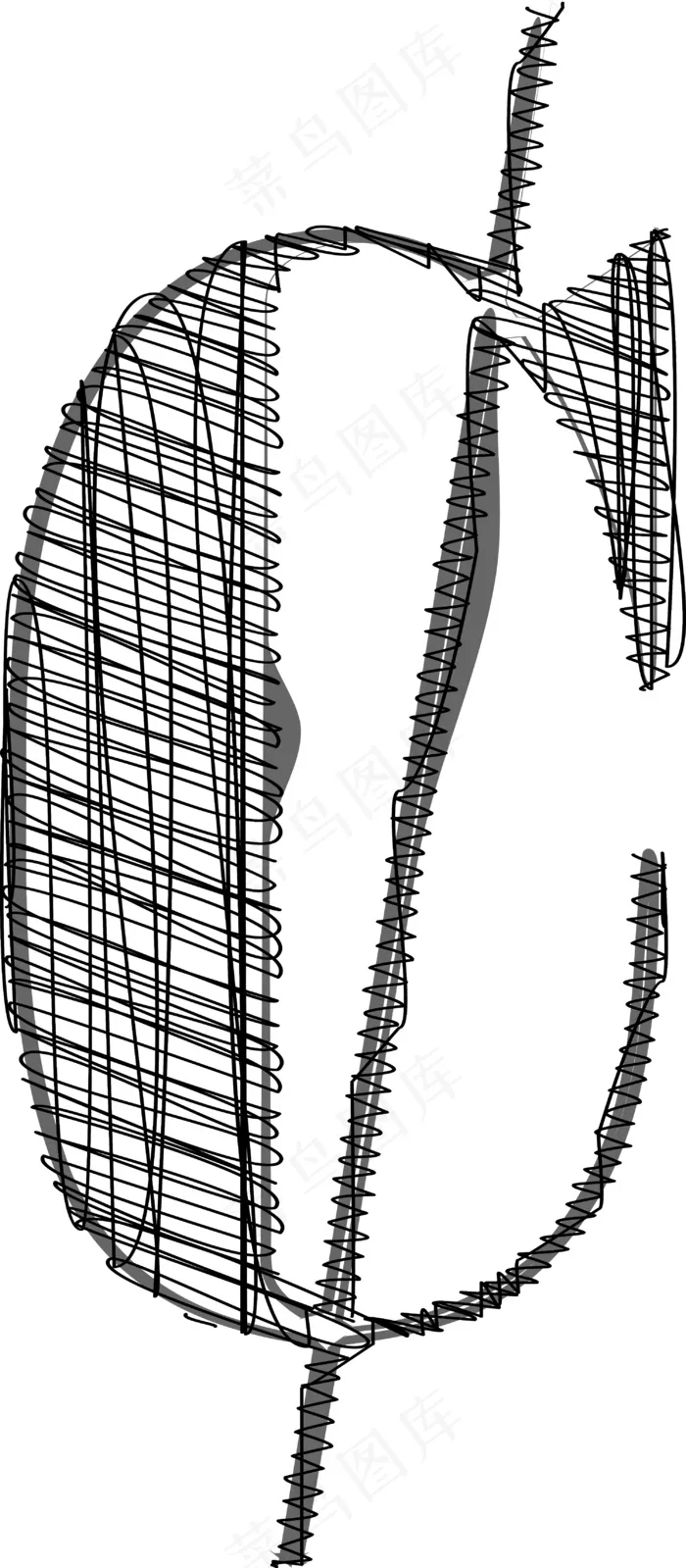 手绘字体矢量插画eps,ai矢量模版下载