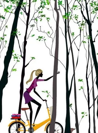 时尚人物剪影MM矢量图08