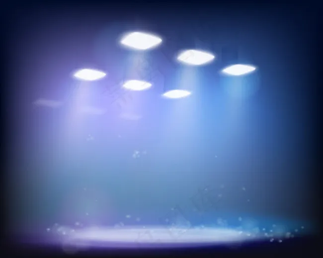 精美聚光灯eps,ai矢量模版下载