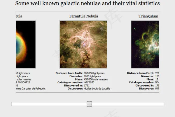 基于jQuery的带滚动条的缩略图...