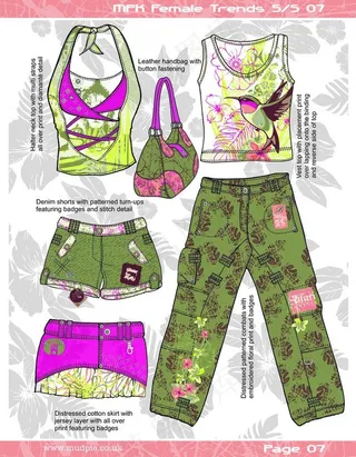 服装印花书籍图片