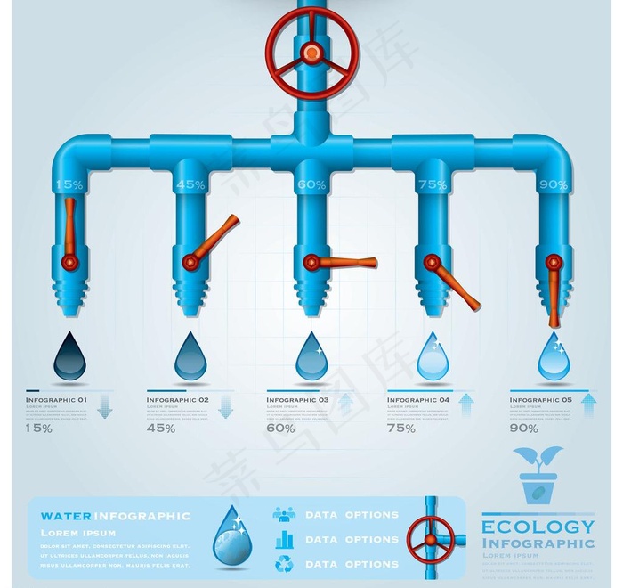 管道 水管图片eps,ai矢量模版下载