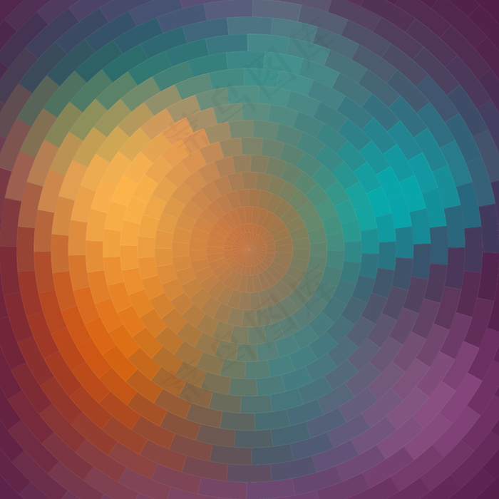 为你的文字复古三角背景的地方几何形...