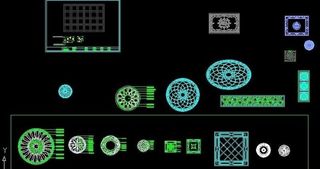 cad中国元素 cad欧式元素图片