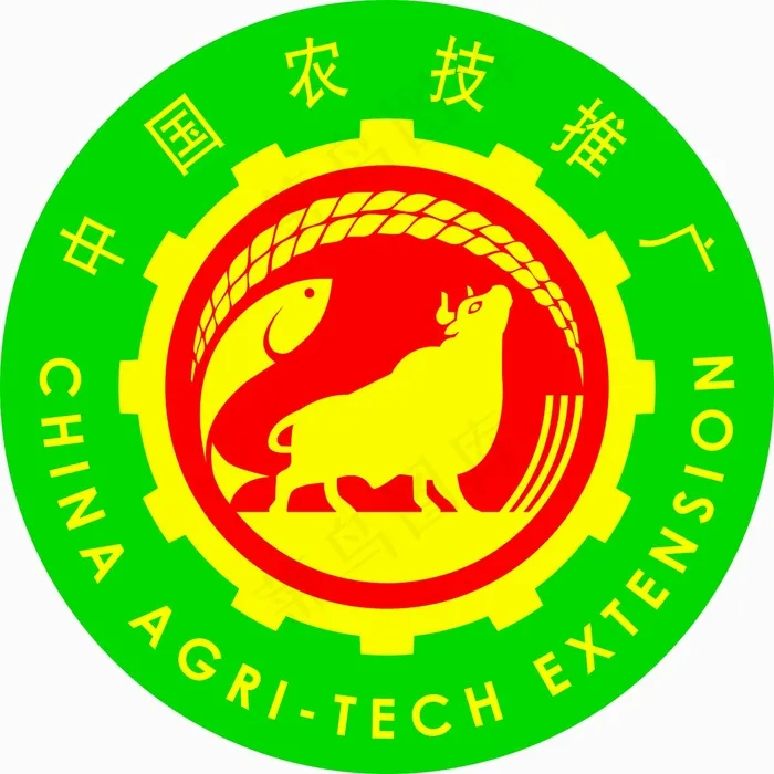 绿色农技推广logocdr矢量模版下载