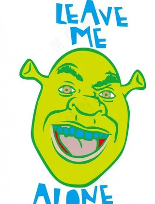 怪物 绿巨人 动画人物 卡通人物图...