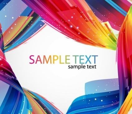 摘要彩色矢量艺术