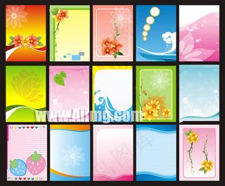 展板海报模板设计矢量素材