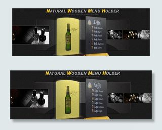 木制桌面台卡图片