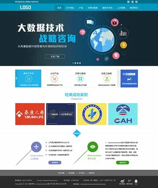 大数据咨询企业网站