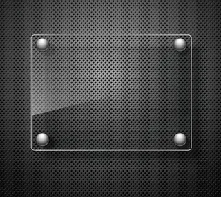 金属与玻璃相框背景图片