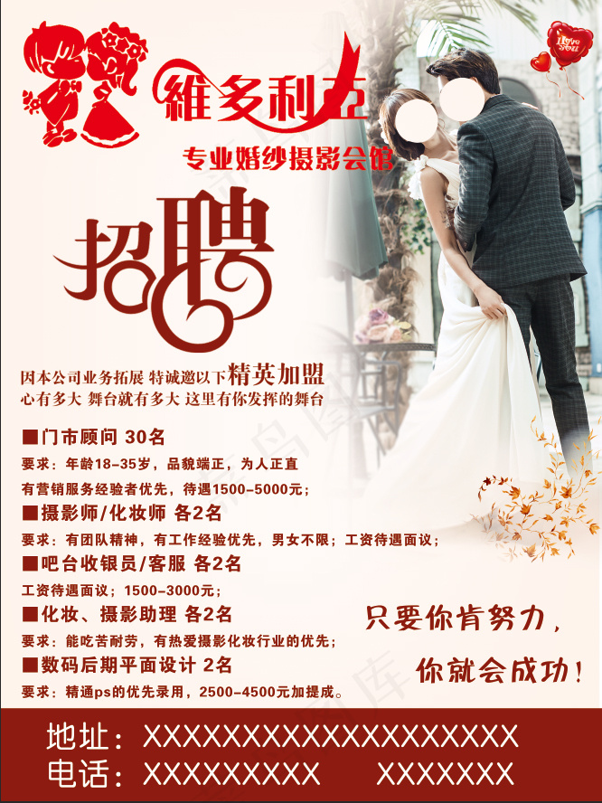 影楼招聘