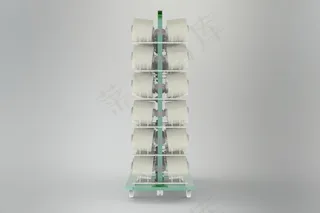 移动式筒子架织布