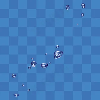 水珠系列psd素材-14