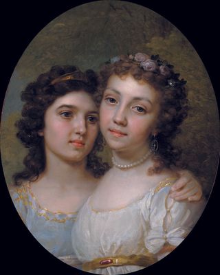 世界名画 人物图片