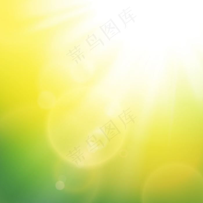 黄色背景矢量图