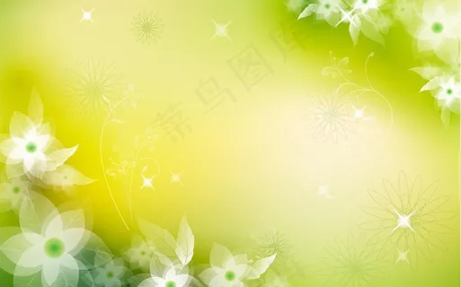 绿色花纹图片 绿色花纹图片