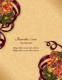 手绘春天花卉背景矢量图