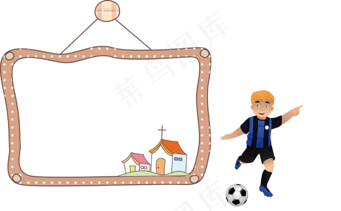 校园足球运动电子小报模版(4961X3508(DPI:300))psd模版下载