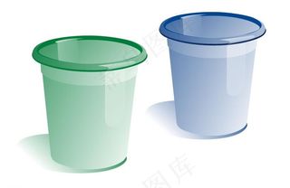 纸篓 垃圾桶图片