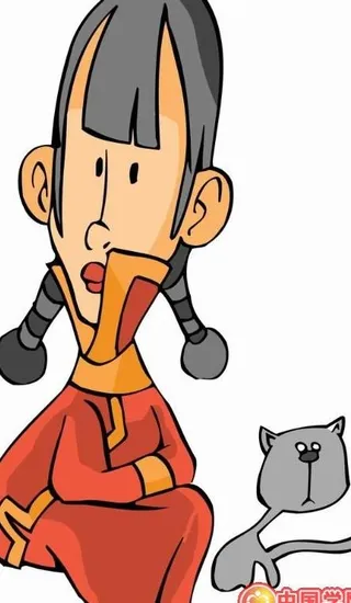 古代人物矢量图