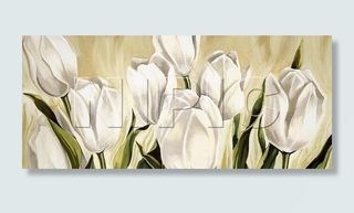 抽象油画57 （40厘米 x 80...