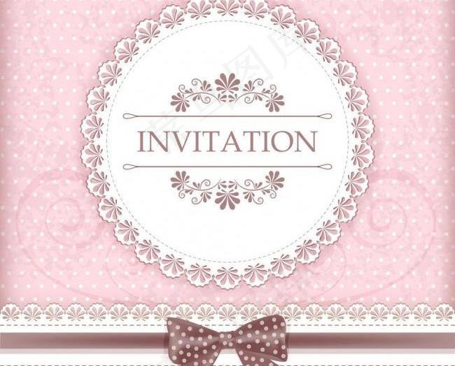 婚礼邀请卡图片