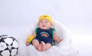 宝宝百天照图片