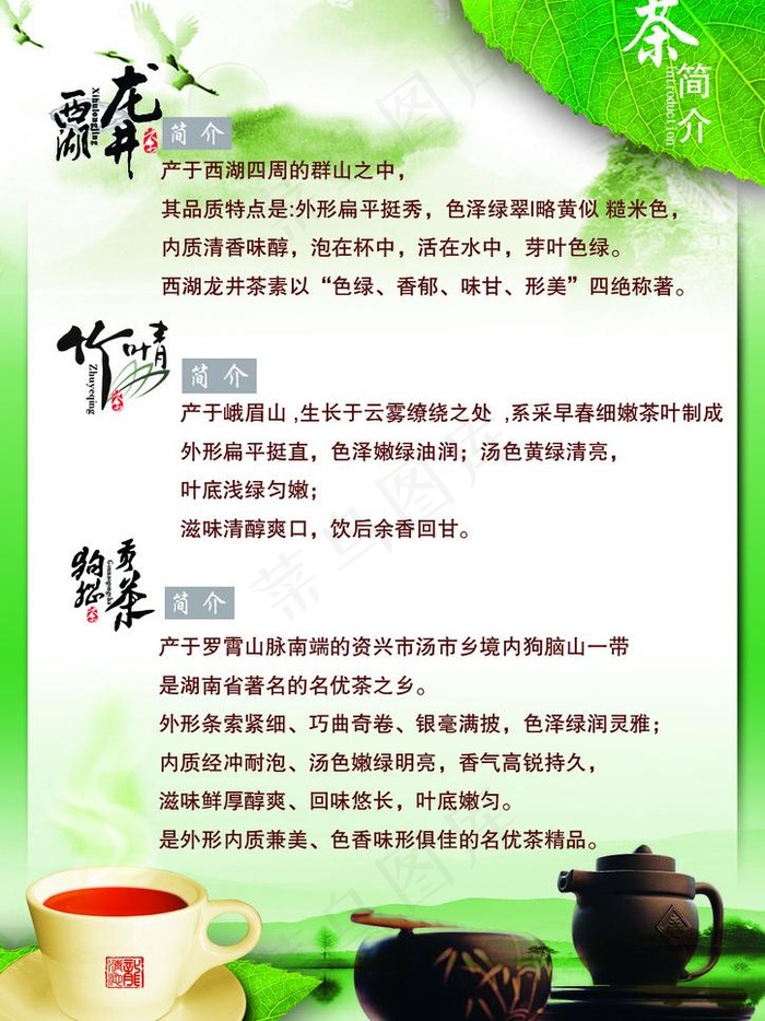 茶叶介绍图片