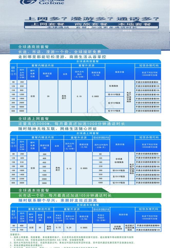 全球通通讯图片psd模版下载